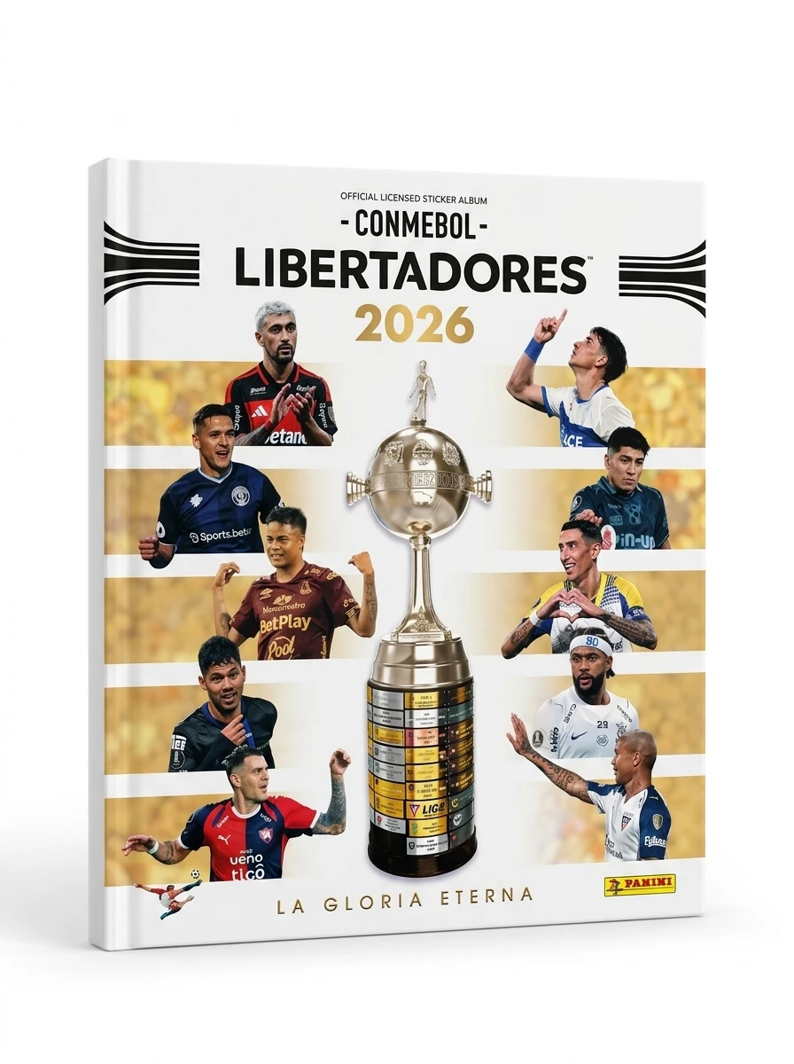 Album Tapadura Colección Conmebol Libertadores 2026
